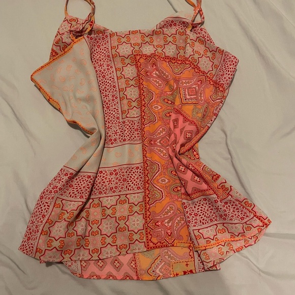 Multicolor Patchwork Tank Top - Picture 5 of 5